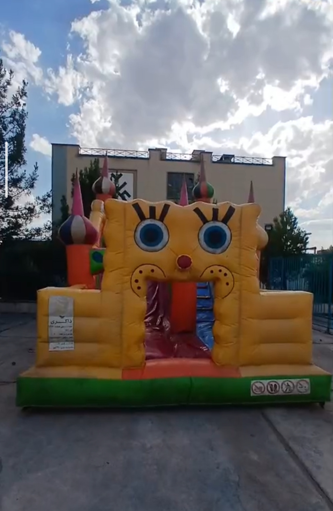 سرسره بادی ۴ متری استوک تمیز